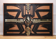 Load image into Gallery viewer, "Untitled" in Black with Black walnut