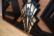 Load image into Gallery viewer, "Untitled" in Black with Black walnut