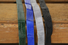Load image into Gallery viewer, Genuine Alligator Skin Hat Band