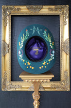 Load image into Gallery viewer, Whimsy in Peacock (Shaped & Distressed)