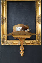 Load image into Gallery viewer, Wrought Iron Queen in Tan (Shaped & Distressed)