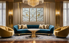 Load image into Gallery viewer, "Nouveau Magnolia" in Sheep's Wool White
