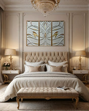 Load image into Gallery viewer, "Nouveau Magnolia" in Sheep's Wool White