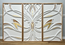 Load image into Gallery viewer, "Nouveau Magnolia" in Sheep's Wool White