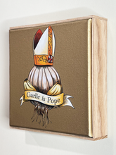 Load image into Gallery viewer, Garlic is Pope Canvas Print