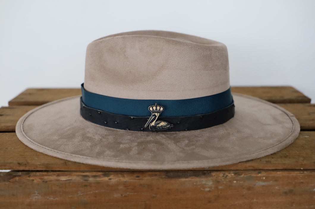 Genuine Alligator Skin Hat Band