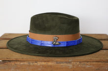 Load image into Gallery viewer, Genuine Alligator Skin Hat Band
