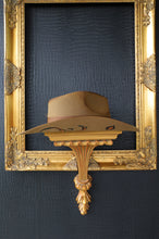Load image into Gallery viewer, Wrought Iron Queen in Tan (Shaped &amp; Distressed)
