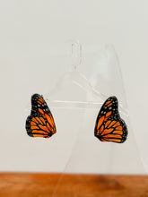 Load image into Gallery viewer, Monarch Butterflies Studs &amp; Dangles
