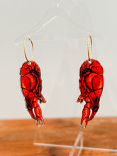 Load image into Gallery viewer, Boiled Crawfish Studs &amp; Dangles
