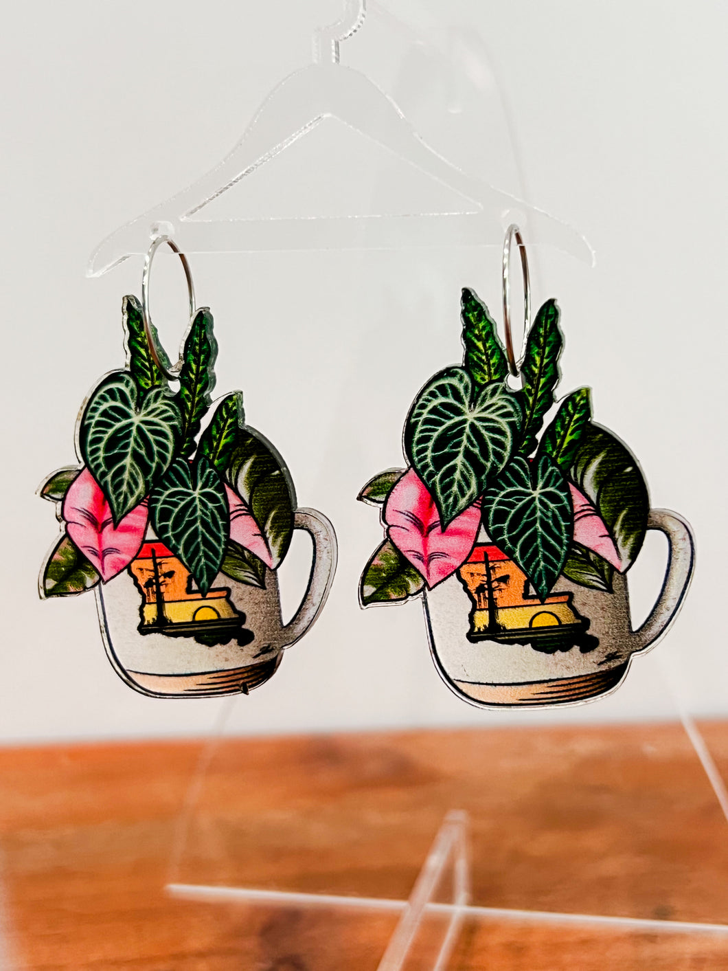 Coffee N Plants Studs & Dangles