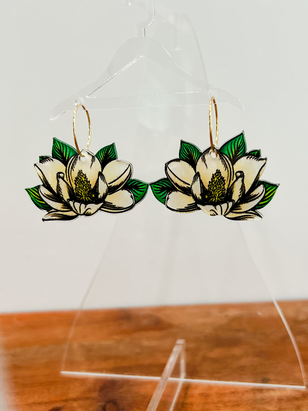 Sweet Magnolia Studs & Dangles