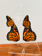 Load image into Gallery viewer, Monarch Butterflies Studs &amp; Dangles
