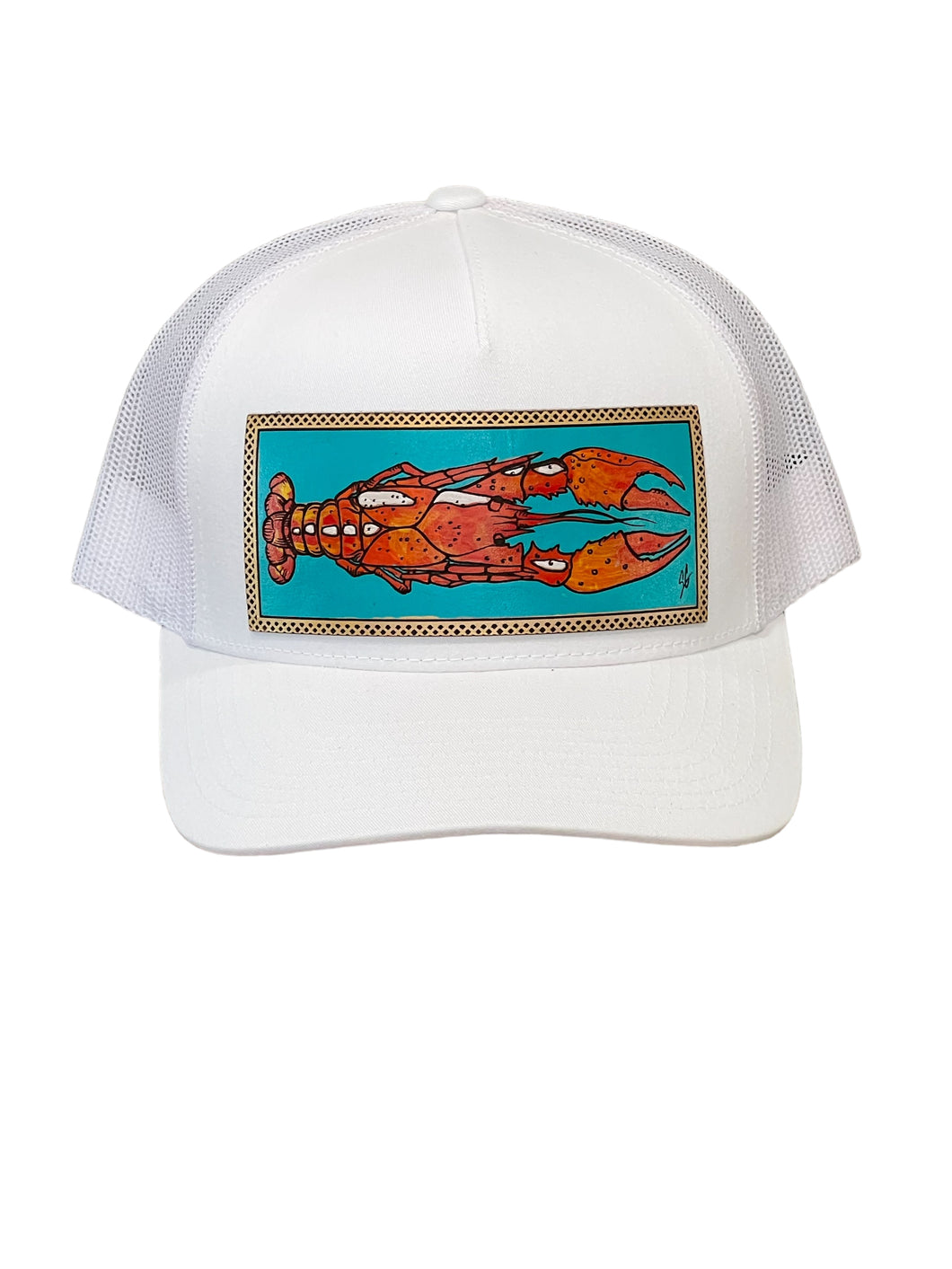 Teal Crawfish Cap