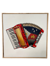 Load image into Gallery viewer, Accordion on Canvas 12x12
