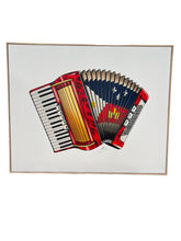 Load image into Gallery viewer, Accordion on Canvas 16x20
