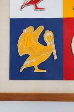 Load image into Gallery viewer, Pelican Pop Art (Acadian Flag)

