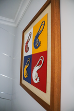 Load image into Gallery viewer, Shrimp Pop Art (Acadian Flag)
