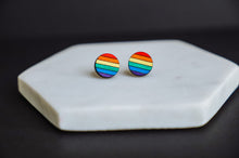 Load image into Gallery viewer, Rainbow Stud Earrings
